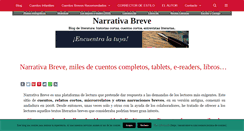 Desktop Screenshot of narrativabreve.com
