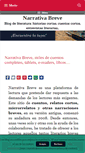 Mobile Screenshot of narrativabreve.com
